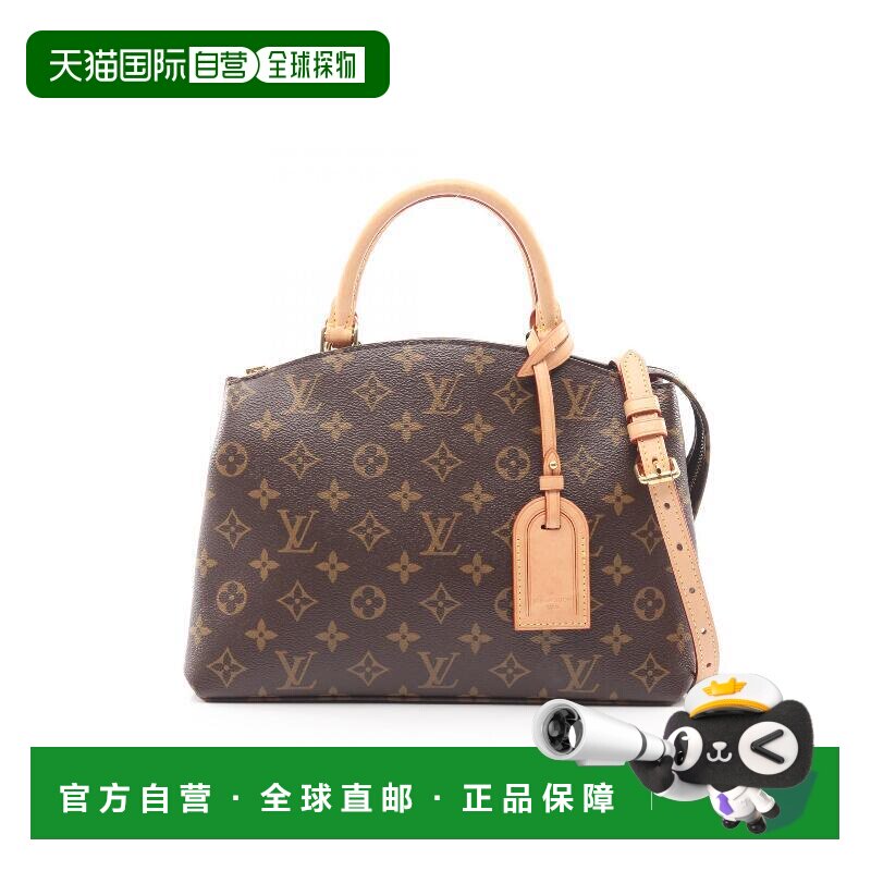 日本直邮中古LV路易威登女包A级95新Petit Palais传奇包斜挎包
