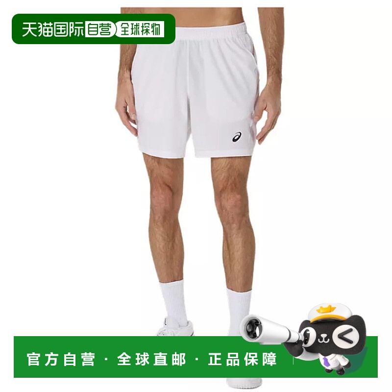 日本直邮ASICS Court 7英寸短裤 2041A344 男款网球软式网球