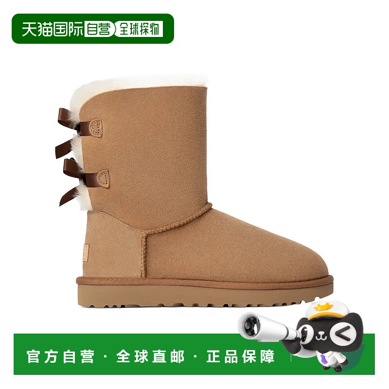 1h可退 香港直邮UGG 女士高跟鞋 1016225CHESTNUT AW2022 棕色 圆