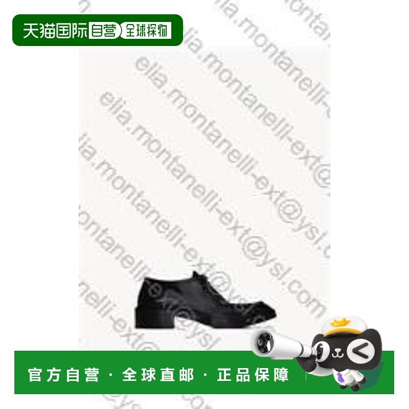 香港直邮SAINT LAURENT 男士商务正装鞋 845067AAEHH1000 AW2025