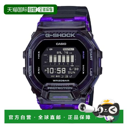 【日本直邮】G Shock卡西欧 手表 GBD-200SM-1A6 时尚