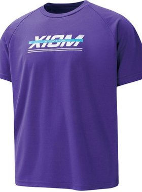 日本直邮XIOM 彩线T恤 乒乓球T恤 81201高档时尚百搭舒适 高级感