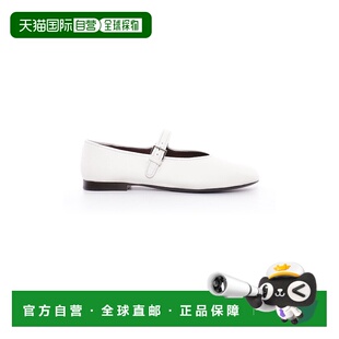 香港直邮The Row 女士 Boheme 皮质玛丽珍平底鞋