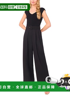 自营 Ted Baker V领连身裤-黑色 美国奥莱直发连体裤
