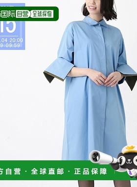 日本直邮LOEWE 衬衫连衣裙 衬衫连衣裙 蓝色 女士 s359y09xed 569