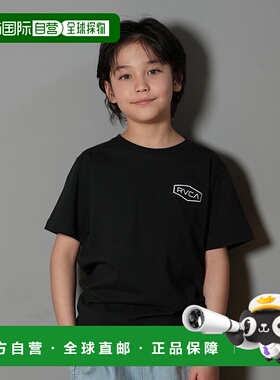 1h可退 日本直邮RVCA KIDS BANDANA BALANCE ST 儿童T恤 BF045P20