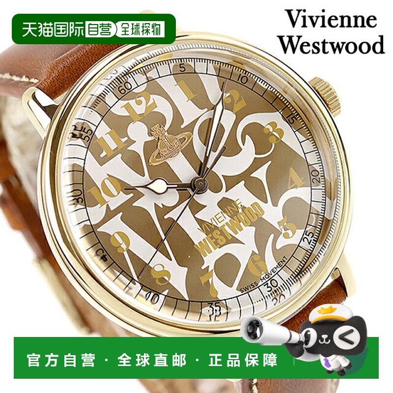 日本直邮Vivienne Westwood Cavendish 男士石英电池供电手表VV29