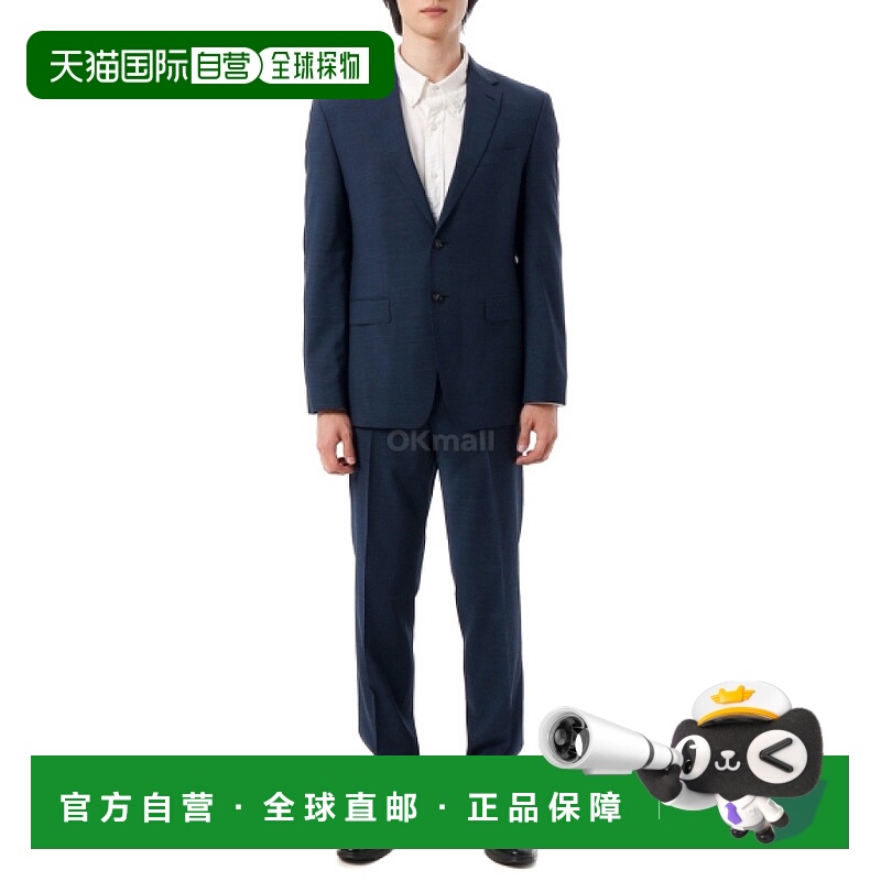 韩国直邮HUGO BOSS 常规版型微图案羊毛西装(50546069-404) 设置