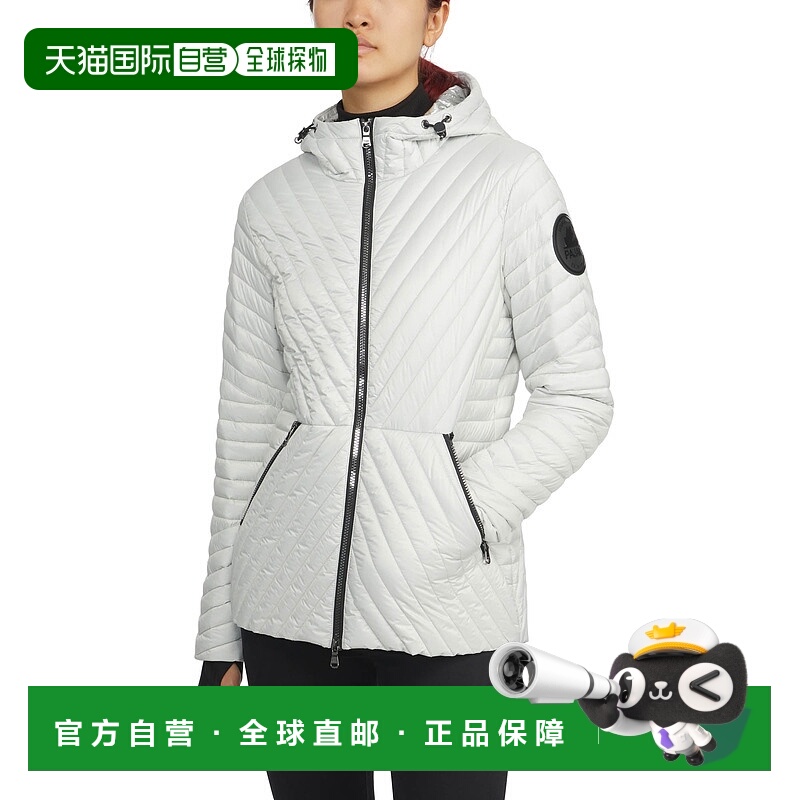 自营 Pajar 女士 Nikola 轻便可折叠羽绒夹克 - 白色 美国奥莱直