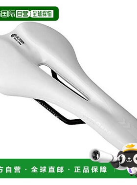 GORIX 自行车低反弹鞍座  压力款 全白色坐垫骑行公路中空山地