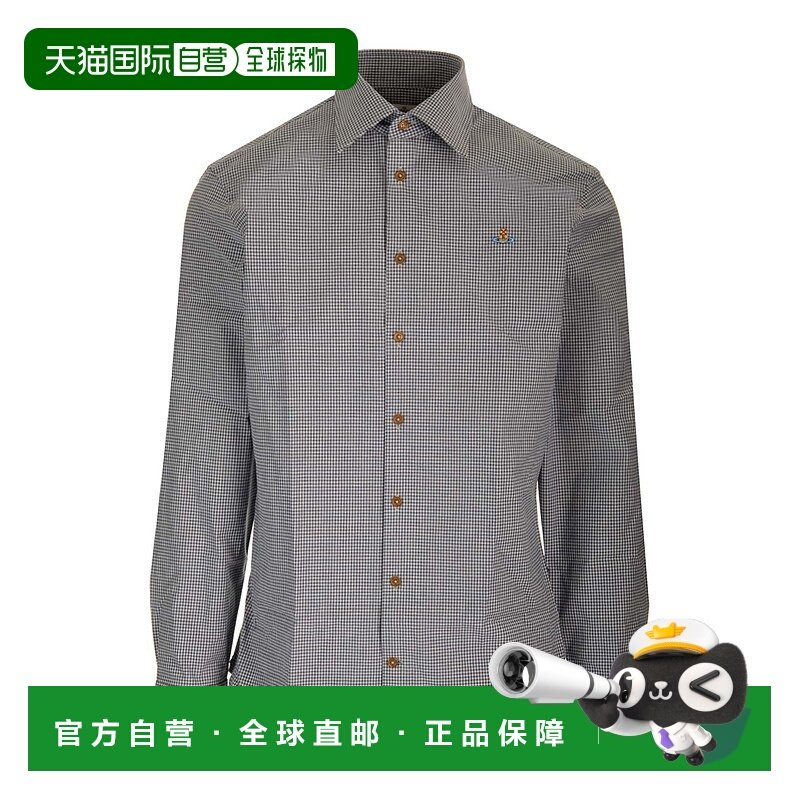 1h可退 香港直邮VIVIENNE WESTWOOD 男士衬衫 2401000JW00R0P204