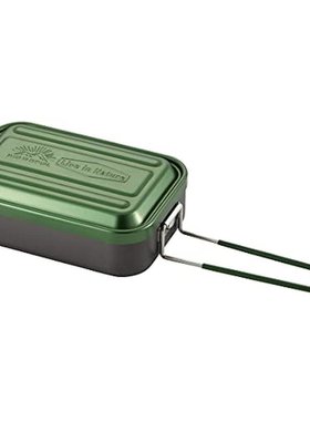 日本直邮Skater斯凯达彩色饭盒绿色印花手提带850ml AFTM8N-A