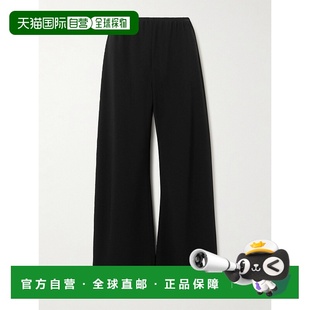 1h可退 香港直邮The Row 女士 阔腿休闲裤 1766W1968 black黑色