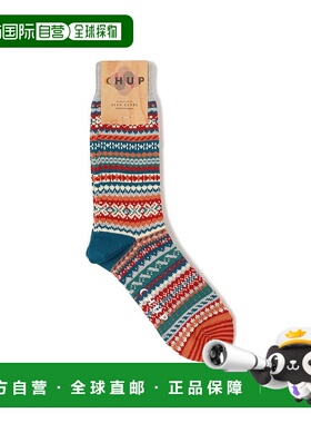 1h可退 日本直邮CHUP 男士 Horizont 低筒袜 日本制造 温暖配色袜