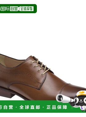 自营Johnston & Murphy Men's McClain Cap Toe Lace-Up Dress Sh