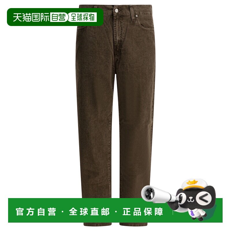 1h可退 香港直邮CARHARTT WIP 男士 棕色棉质裤子 I0356892ZW0F00