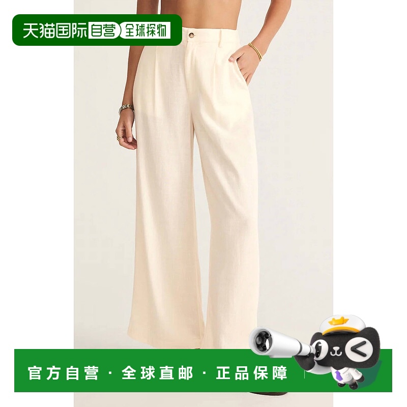自营splendid海盐女式Vista亚麻长裤 美国奥莱直发