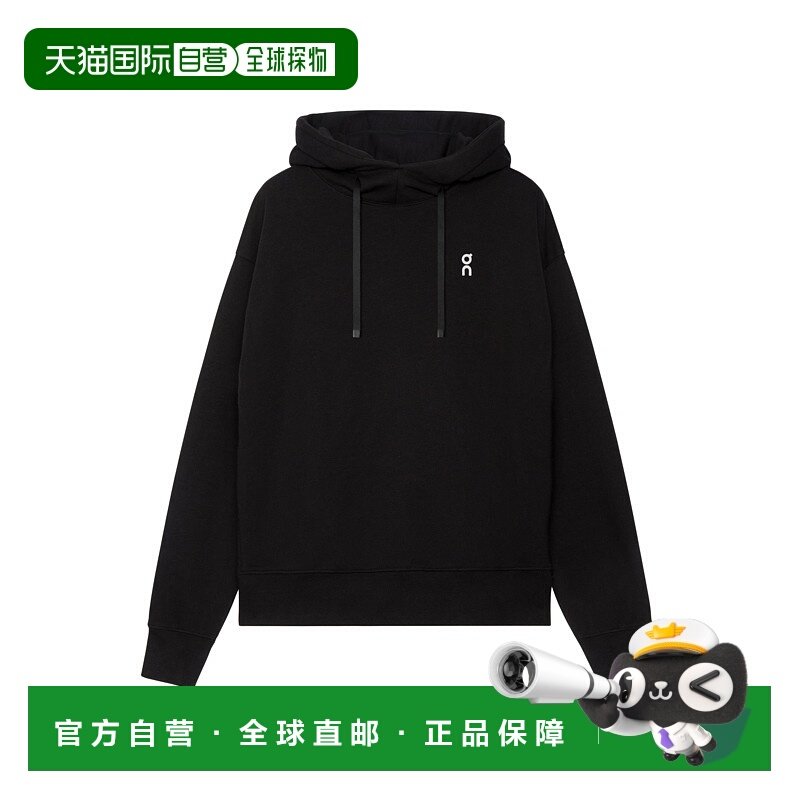 日潮跑腿ON昂跑 女款 Club 图案希瑟连帽衫卫衣 1wf3066