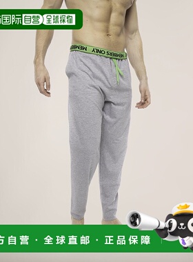 自营 members only仅限会员 Heather 对比弹性睡裤 - 灰绿色 美国