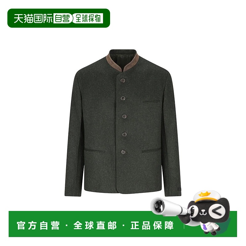 1h可退 香港直邮PRADA 男士夹克 UGT39318U5F0466P26 SS2026 绿色