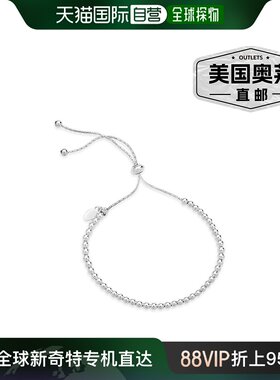 sterling forever串珠滑块手链 - 银色 - 银色 【美国奥莱】直发