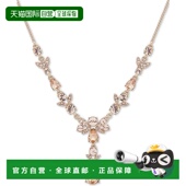 1h可退 项链金色长项链水晶吊坠精致 通用 美国直邮 GIVENCHY