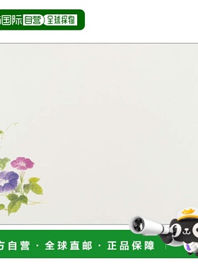 【日本直邮】Nagao 餐垫 牵牛花 26x38cm 100 套 日本制造 31034