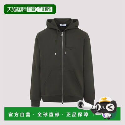 1h可退 香港直邮GIVENCHY 男士卫衣 BMJ0NJ3YRJ305 AW2025 绿色 S