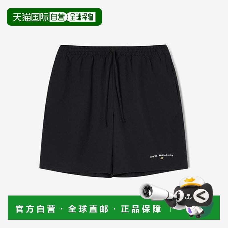 韩国直邮NEW BALANCE 字母图案梭织五分裤 NBNVF22411-19 短裤