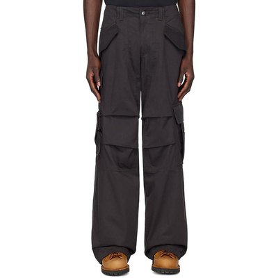 美国直邮Rhude 黑色 Ceremonia 工装裤