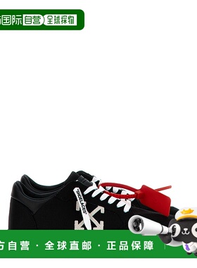 1h可退 香港直邮潮奢 off-white 男士 黑色 Canvas Vulcanized 运