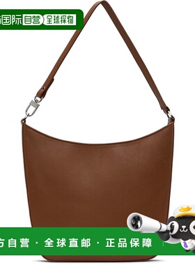 1h可退 香港直邮潮奢 BY FAR 女士 黄褐色 Suli 单肩包 MWBSB053C