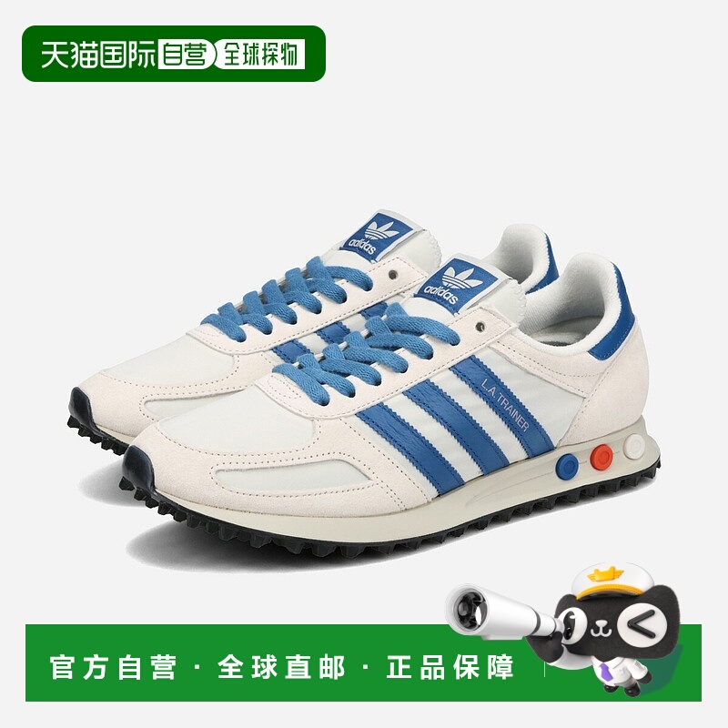 日本直邮阿迪达斯 LA TRAINER OG 男女士低帮运动鞋OFF WHITE/DAR
