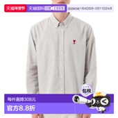 USH063 新款 CO0087 韩国直邮AMI 4761 衬衫 条纹长袖 休闲宽松衬衣