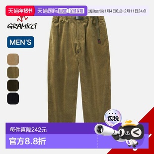 日本直邮GRAMICCI 灯芯绒 GRAMICCI PANTS 男士 G4FM-P039 长裤