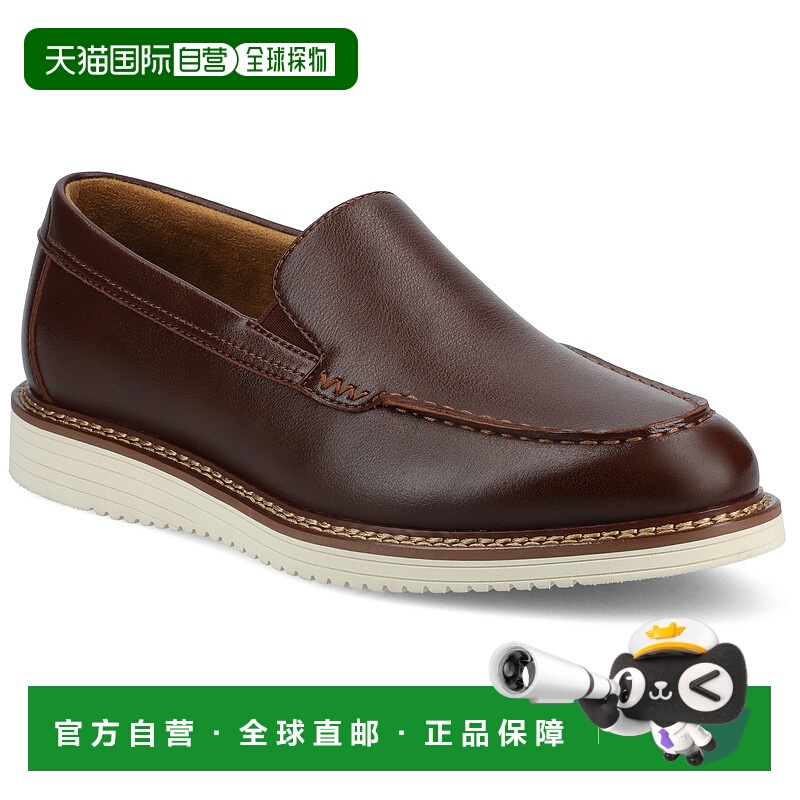 自营 vance co.Vance男式Oneal中宽款滑套混合休闲威尼斯乐福连衣