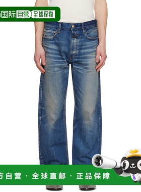 1h可退 香港直邮潮奢 essentials fear of god 男士 蓝色 Straigh