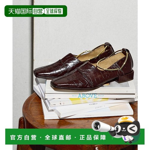 1h可退 日本直邮GRISE 女士 深口平底鞋 可拆卸踝链设计  2619282