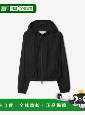 自营欧洲直邮Burberry博柏利 Knight系列女士黑色聚酰胺马术骑士