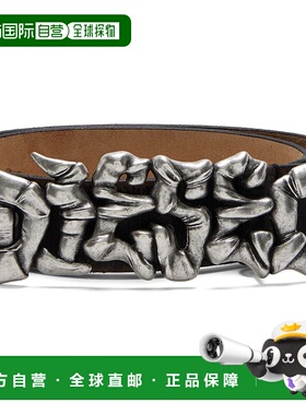 1h可退 香港直邮Diesel 迪赛 女士 棕色 B-Graffiti 腰带 X10598P