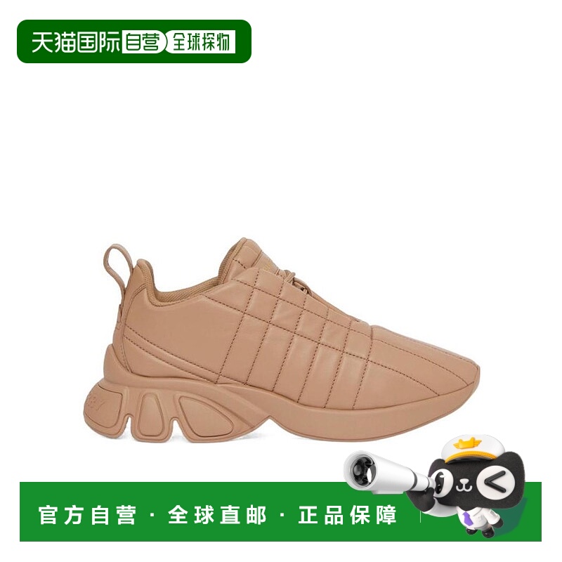 香港直邮Burberry 绗缝经典低帮休闲鞋 80602211运动鞋