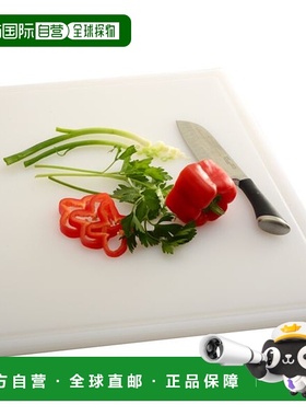 自营 Norpro 专业 18 英寸 x 24 英寸切菜板，白色 - 白色 美国奥