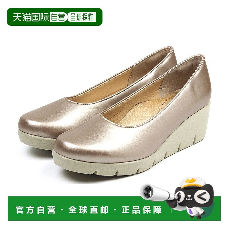 日本直邮FIRST CONTACT 坡跟鞋浅口鞋女士 低跟 小号 大号 39600,女鞋,时尚休闲鞋,淘宝优惠券,粉丝福利购,淘宝优惠卷