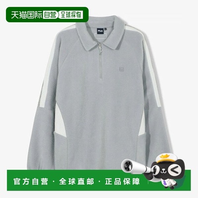韩国直邮FILA Wheela 半拉链羊毛上衣 FS254PO01X001021