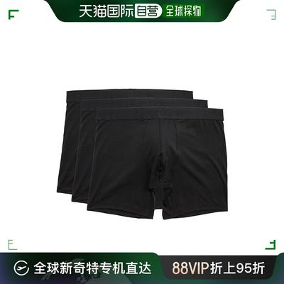 香港直邮潮奢 Calvin Klein Underwear CK内衣 男士 CK 黑色平角(