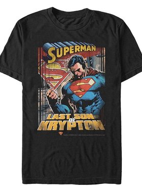 Fifth Sun|DC 男款超人最后一位氪星之子短袖 T 恤