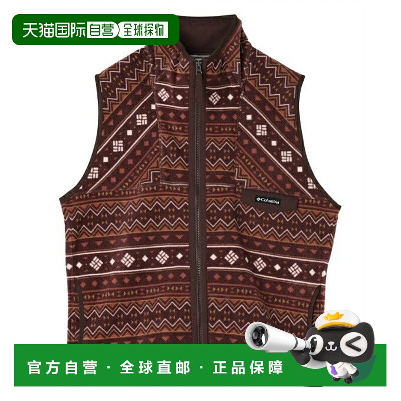 日本直邮 Columbia 风暴顶峰公路男士抓绒背心 STORM CREST ROAD