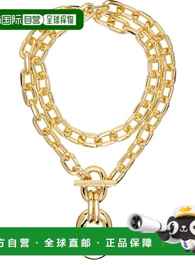 1h可退 香港直邮潮奢 Rabanne 女士 Double XL Link 项链 20PBB00