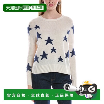 自营philosophy Dropped-Shoulder Cashmere Sweater - white 美