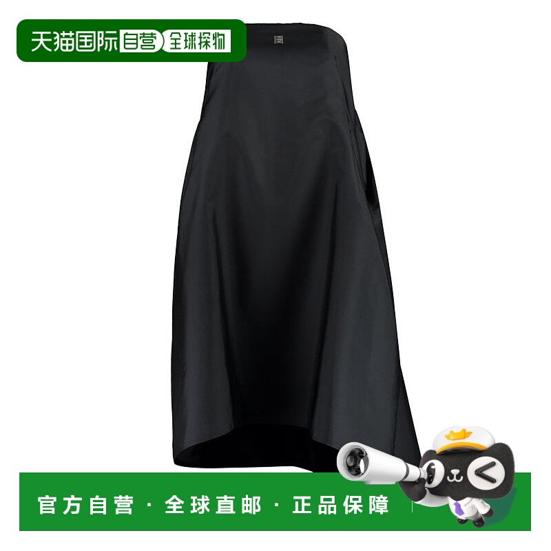 1h可退 香港直邮潮奢 Givenchy 纪梵希 女士 徽标半身裙 BW21MC14